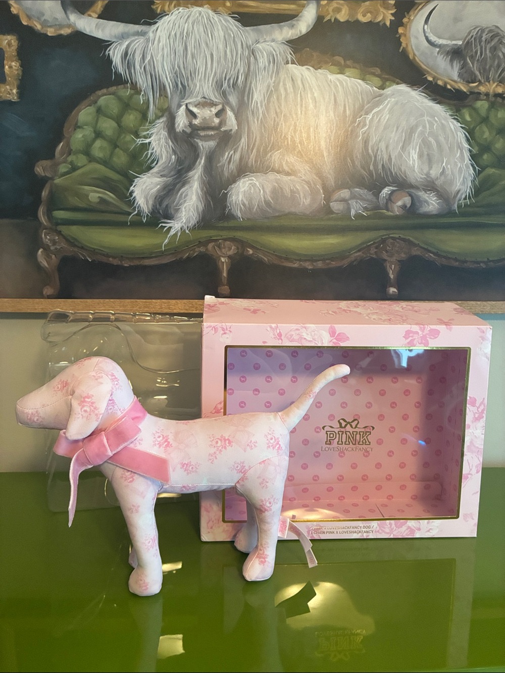 Victoria Secret x Loveshack Fancy limited edition dog